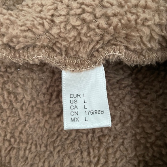 Hooded Teddy Cardigan Jacket - Picture 4 of 8